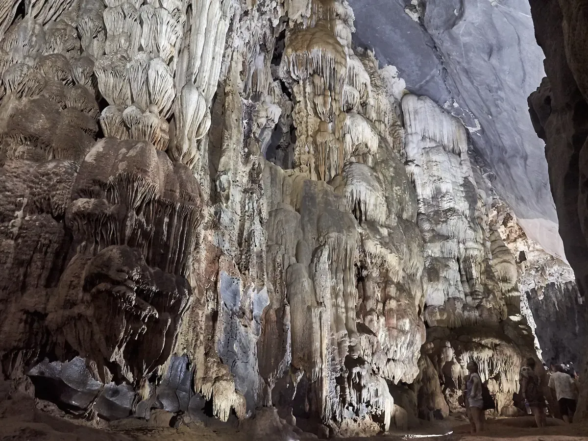 Inside Phong Nha Cave on a Vietnam itinerary